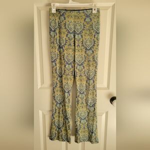 Organic Cotton Women's Paislley Flare Pants